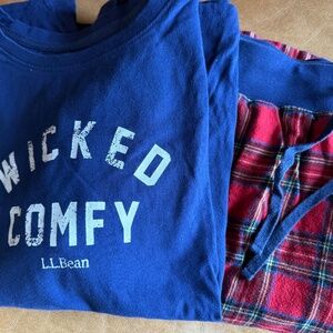 LL Bean Camp PJ Set